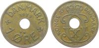 Dänemark 1 Öre 1939 Br Christian X ss 2.35 US$ Tax included +  35.20 US$ shipping