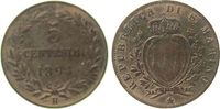 San Marino 5 Centesimi Ku Wappen -