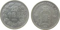 Schweden 25 Öre Ag Oscar II -