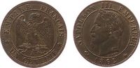 Frankreich 1 Centime Br Napoleon III, A (Paris) -