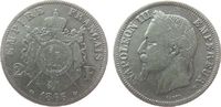 Frankreich 2 Francs Ag Napoleon III, K (Bordeaux) -