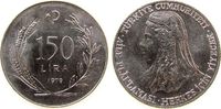 Türkei 150 Lira Ag FAO, anatolische Braut -