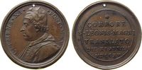Vatikan Medaille 1715 Bronze Clemens XI (1700-21) - auf die Überführung des Leichnams Papsts Leo I in ss-vz