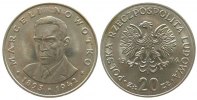 Polen 20 Zlotych 1974 KN Nowotko unc