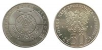Polen 50 Zlotych 1981 KN FAO, Schön 123 unc