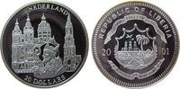 Liberia 20 Dollars Ag Niederlande - Netherlands -