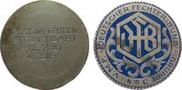 Sport Medaille WM Stuttgart - Degen-Fechten, 6. Sieg, Deutscher Fechter Bund / Gravur, ca. 38 MM, etwas fleckig, in Farbe blau -