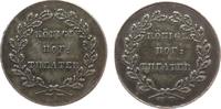 Gelegenheitsmedaillen Marke Bronze versilbert Königliches Hoftheater - München (?) / Hannover (?), laut Neumann fungierten diese Stücke als Aushilfsmarken -