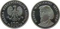 Polen 100 Zlotych Ag Wieniawski, Parch. 284, etwas berieben -