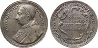 Vatikan Medaille 1762 helle Bronze Clemens XIII (1758-69) - Ignatius II de Paternione, ca. 80 MM, Guß ss