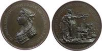Berlin Medaille Bronze Berlin - auf die Kochkunstausstellung, Verband Deutscher Köche, Büste von Kronprinzessin Victoria / weibliche Gestalt auf -