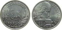 Frankreich 100 Francs 1955 KN Cochet unc