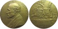 Frankreich Bronze Lyon - Bank Credit Lyonnais, verliehen an Allut Eugene, Brustbild des Gründers Henri Germain nach links / zwei Wappen unt Prämienmed