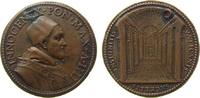 Vatikan Medaille 1647 Bronze Innozenz X (1644-1655) - St. Peter, A IIII, Brustbild nach rechts / Mitt ss