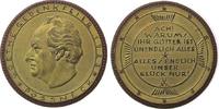 Goethe Medaille Böttger Steinzeug Goethe (1749-1832), Goethe-Gedenkfeier, Pössneck, ca. 50 MM -