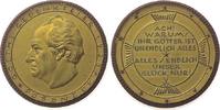 Goethe Medaille Böttger Steinzeug Goethe (1749-1832), Goethe-Gedenkfeier, Pössneck, ca. 50 MM -