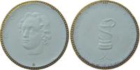 Goethe Medaille Porzellan Goethe (1749-1832), Goethe-Erinnerung, Weimar, ca. 48 MM -