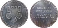 Reformation / Religion Medaille 1967 Silber Wartburg zu Eisenach - 900 Jahre Wartburg, 450 Jahre Reformation, ca. 26, AU