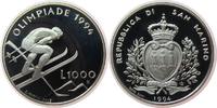 San Marino 1000 Lire Ag Olympiade Abfahrtslauf -