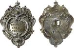 Gelegenheitsmedaillen Abzeichen Bronze versilbert Verband Badischer Arb. Bild (Verband Badischer Arbeiterbildungsvereine), einseitig, ca. 42 x 57 MM -