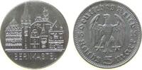Städte Medaille Silber Bernkastel, Stadtansicht (Gravur) / 5 Reichsmark 1935, ca. 29 MM, ca. 12.34 Gramm -