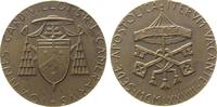 Vatikan Medaille 1978 Bronze Sede Vacante - Johannes Kardinal Villot, v. R. Vistoli, ca. 40 MM, etwas vz-stgl