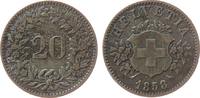 Schweiz 20 Rappen Billon HMZ 1207, B -