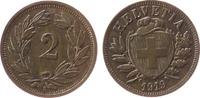 Schweiz 2 Rappen Br HMZ 1213, etwas fleckig -