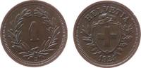 Schweiz 1 Rappen Br HMZ 1215 -