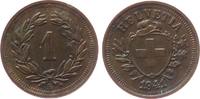 Schweiz 1 Rappen Ku HMZ 1215 -