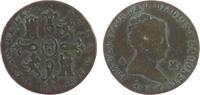 Spanien 4 Maravedis Ku Isabel II, JA -