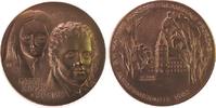 Neujahr Medaille Bronze Neujahr - Kaspar Hauser, Kinder- und Jugendbild von Hauser / Karlsruher Schloss, v. B.H. Mayer Pforzheim, ca. 50 MM -