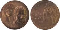 Neujahr Medaille Bronze Neujahr - Kaspar Hauser, Kinder- und Jugendbild von Hauser / Karlsruher Schloss, v. B.H. Mayer Pforzheim, ca. 50 MM -