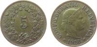 Schweiz 5 Rappen Ms Helvetia -