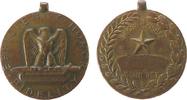tragbare Medaille o.J. Bronze USA - für gutes Verhalten in der Armee, for good condut, Adler auf Buch u VF-EF
