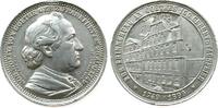 Goethe Medaille Aluminium Goethe (1749-1832), auf seinen 150. Geburtstag, Brustbild nach rechts mit Mantel / Goethes Geburtshaus, v. Jörgum und -