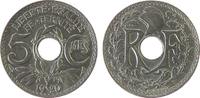 Frankreich 5 Centimes 1920 KN CMes ohne Strich AU-