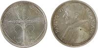 Vatikan 500 Lire Ag Paul VI, kleiner Fleck -