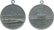 Frankfurt tragbare Medaille Zinn Frankfurt - auf die Allgemeine deutsche Patent-, Musterschutz- und Balneologische Ausstellung, Ausstellungsgebäude / Statdt -