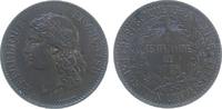 Paris Medaille Bronze Paris Weltausstellung - 100 Jahre Weltausstellung in Paris, Büste der Cérés nach links / Centenaire de 1789, v. Barre, ca -