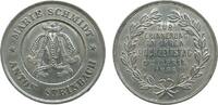 Frankfurt Medaille Zinn Steinbach Anton - auf seine Hochzeit mit Marie Schmidt, Frankfurt, Buchstaben A und M im Kranz / Schrift im Kranz, v. Louis -