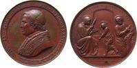 Vatikan Medaille 1847 Bronze Pius IX (1846-1878) - auf die heilige Familie, Brustbild nach lins / die vz