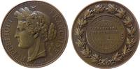 Paris Medaille Bronze Paris - auf den Kalligraphiewettbewerb, Kopf der Marianne nach links / Mehrzeiler im Kranz, v. Oudine, ca. 41,5 MM, Stemp -