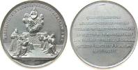 Vatikan Medaille 1888 Zinn Leo XIII (1878-1903), sieben Heilige knieend vor der hl. Jungfrau Maria, au VF-EF