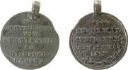 Reformation / Religion tragbare Medaille 1817 Silber Hildburghausen - auf die 300-Jahrfeier der Reformation, Silberabschlag vo ss