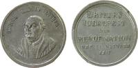 Reformation / Religion Medaille 1817 Silber Luther Martin (1483-1546) - auf die 300 Jahrfeier der Reformation am 31 O ss+