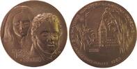 Neujahr Medaille Bronze Neujahr - Kaspar Hauser, Kinder- und Jugendbild von Hauser / Karlsruher Schloss, v. B.H. Mayer Pforzheim, ca. 50 MM -