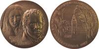 Neujahr Medaille Bronze Neujahr - Kaspar Hauser, Kinder- und Jugendbild von Hauser / Karlsruher Schloss, v. B.H. Mayer Pforzheim, ca. 50 MM -