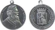 Landwirtschaft tragbare Medaille Aluminium Bamberg - auf die 43. Wanderversammlung Bayrischer Landwirte, Büste von Ludwig III. nach rechts / Wappen, ca. 33,5 MM -