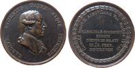 vor 1914 Medaille Bronze Karl Eugen (1744-1793 ) - auf seinen 100. Geburtstag, Württemberg, Büste nach rechts / Schrift im Lorbeerkranz mit Jahres -